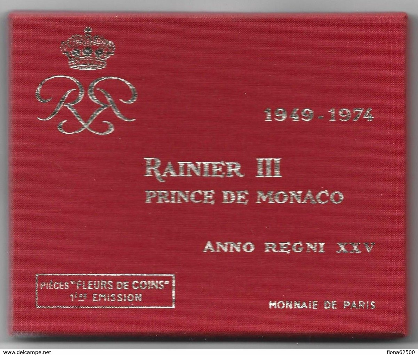 MONACO . SERIE FDC 1974 . - FDC