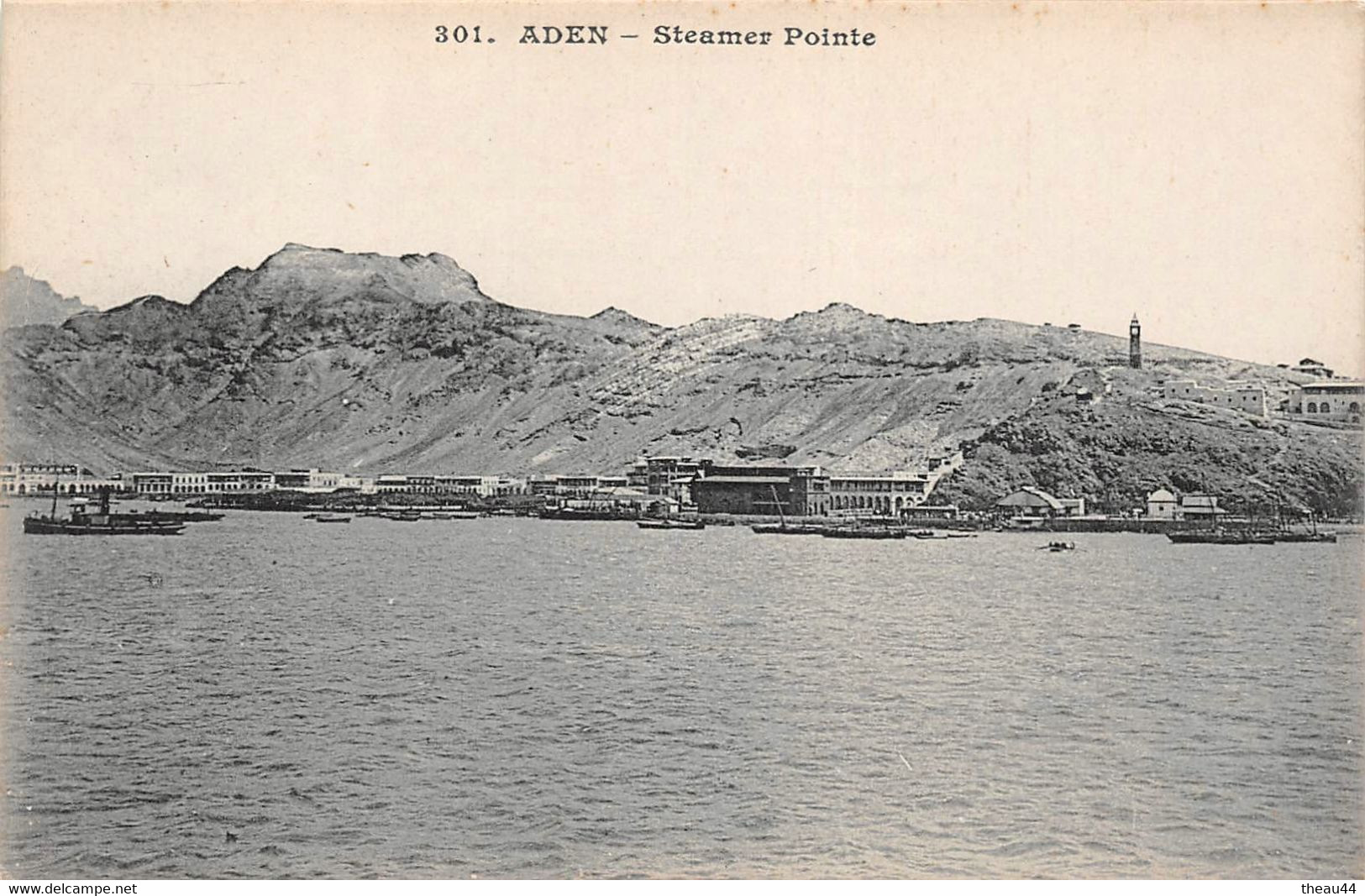 ¤¤   -    YEMEN    -  ADEN   -   Steamer Pointe    -   ¤¤ - Yémen