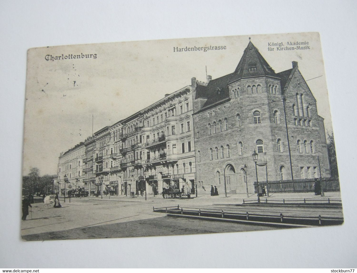 BERLIN  Charlottenburg , Strasse,  Schöne  Karte Um 1915 - Charlottenburg