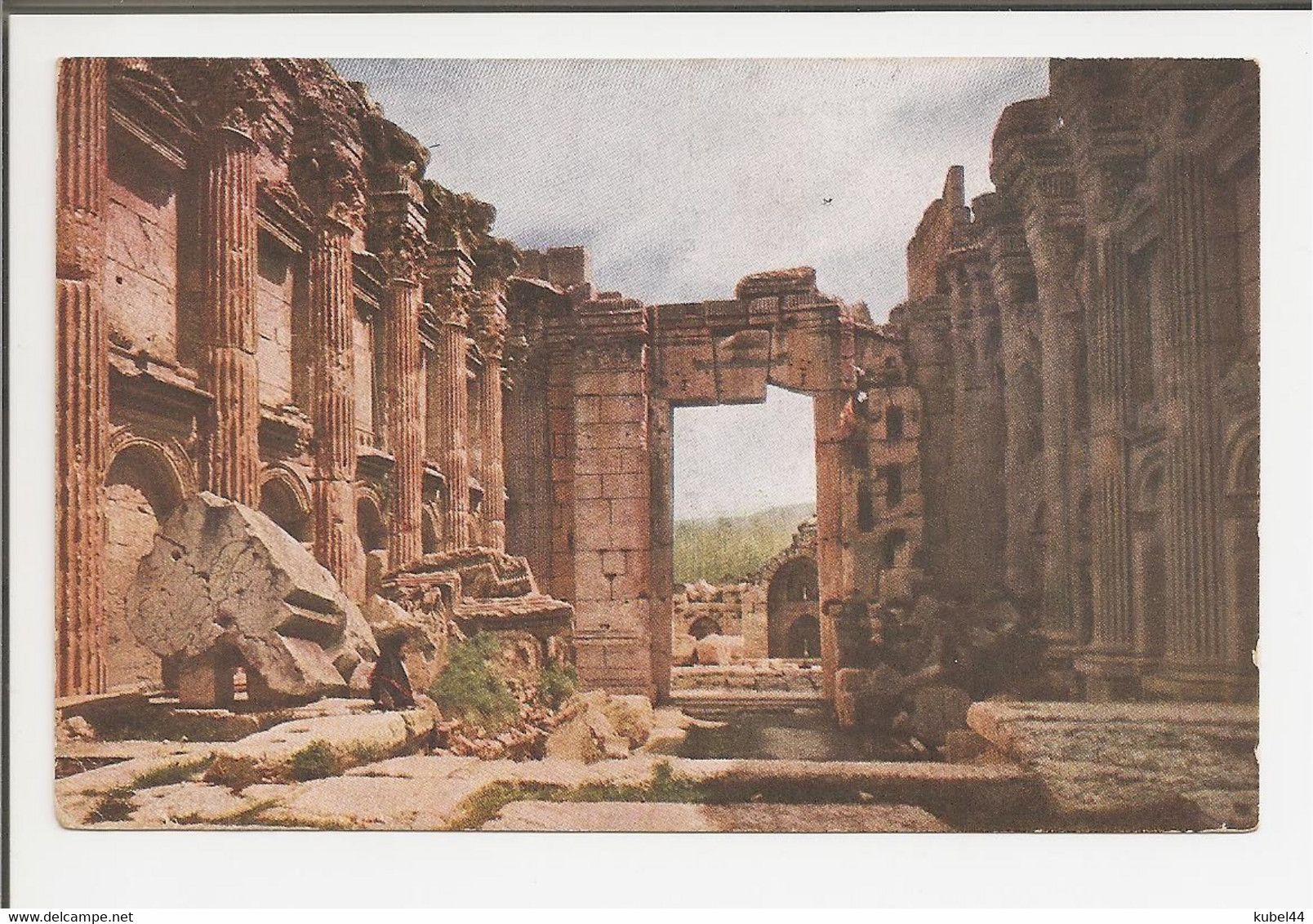 Liban - Baalbeck - Intérieur Du Temple De Bacchus - Liban