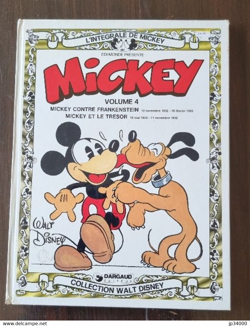 WALT DISNEY: L'intégrale De MICKEY Volume 4 Editions Dargaud 1982 - Mickey Parade