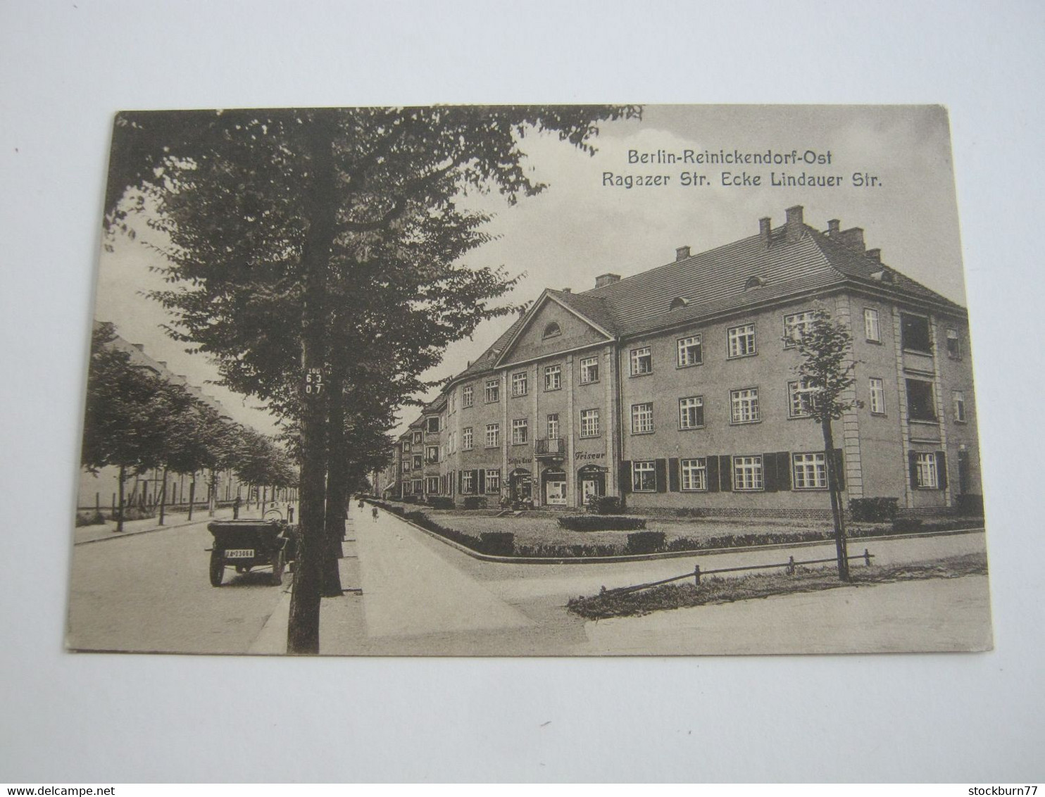 BERLIN Reinickendorf , Strasse  ,  Schöne  Karte Um 1929 - Reinickendorf