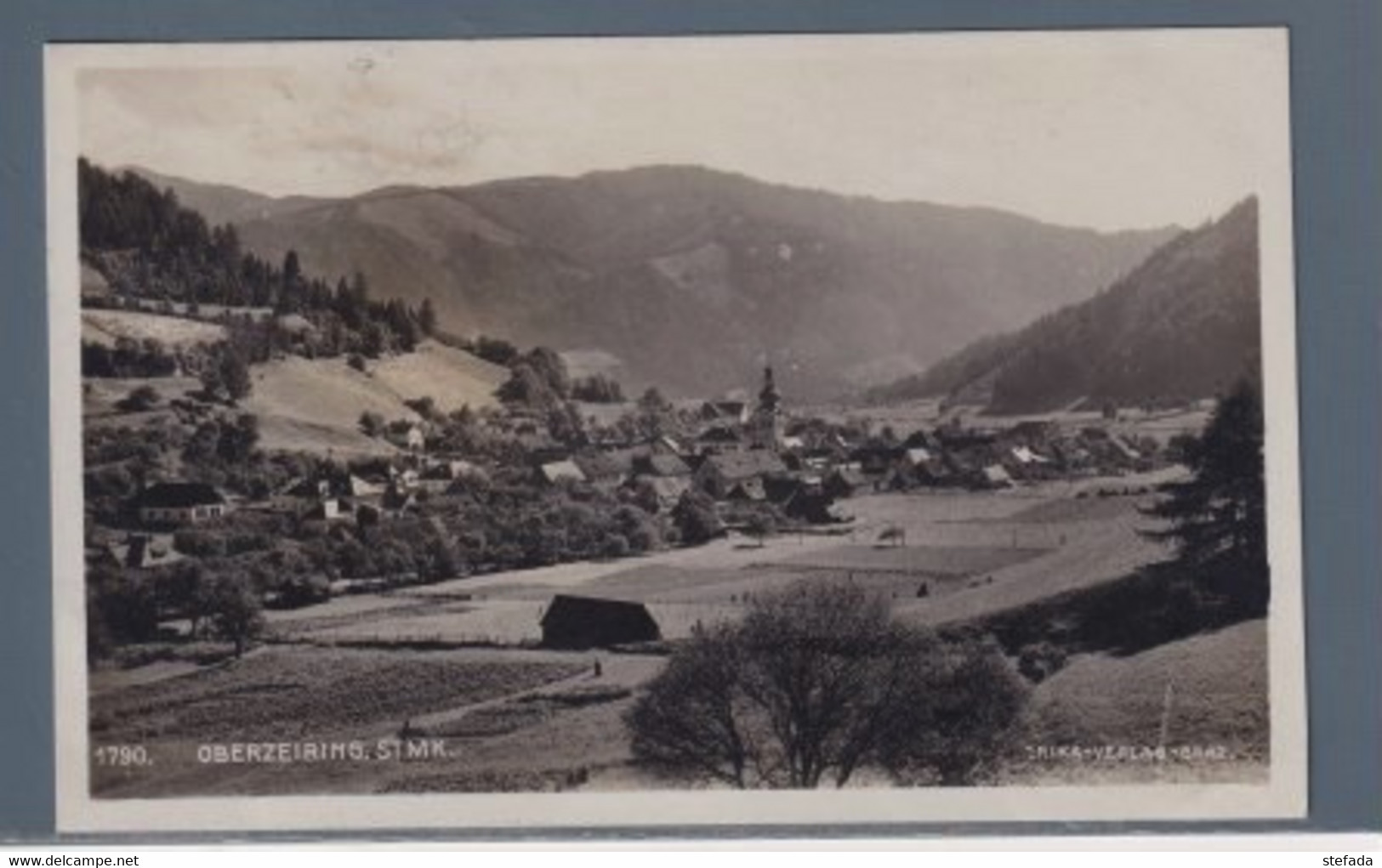 AUSTRIA  1931  OBERZEIRING  VIAGGIATA - Pöllau