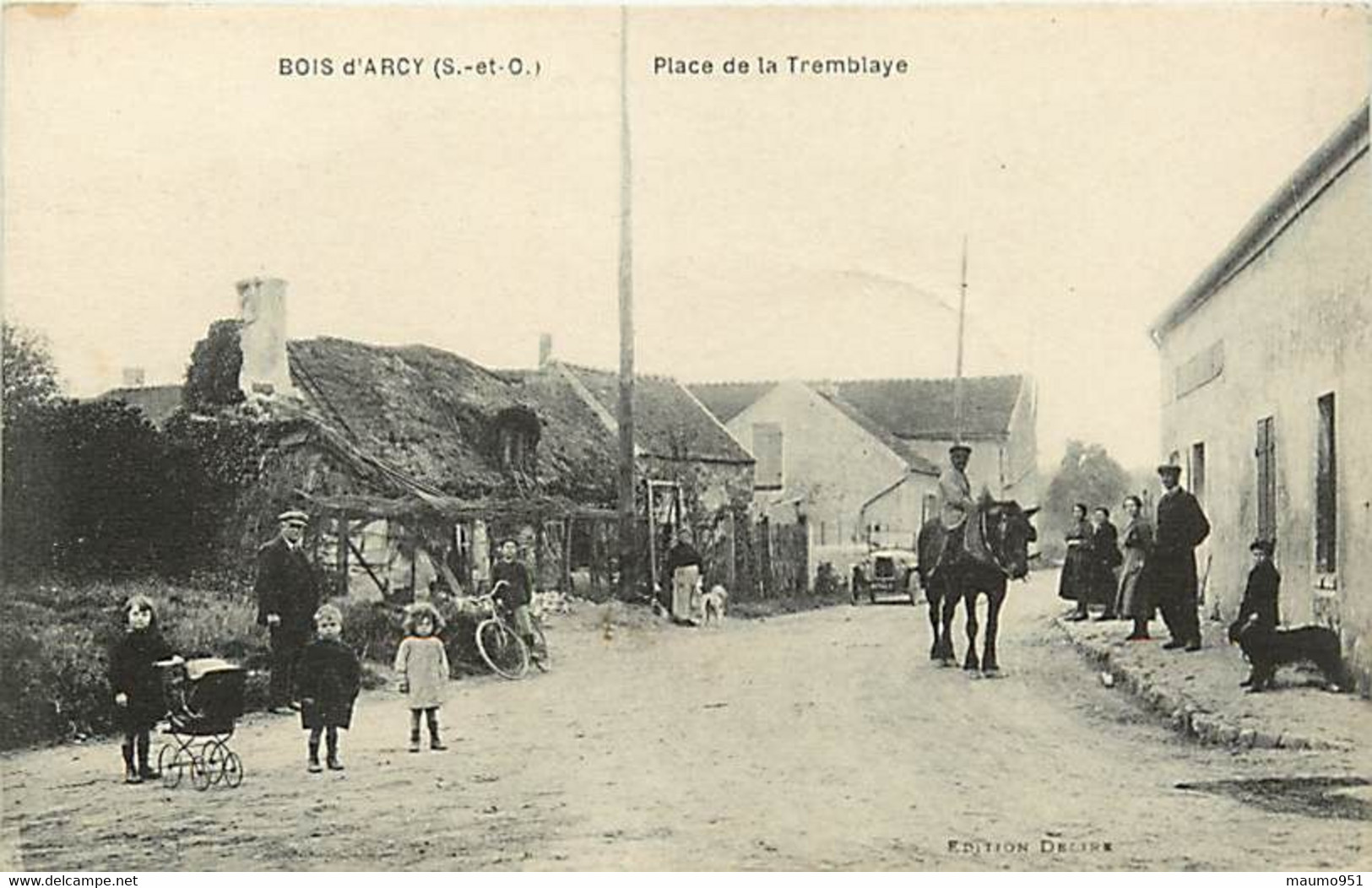 78 BOIS D'ARCY - PLACE DE LA TREMBLAYE - Bois D'Arcy