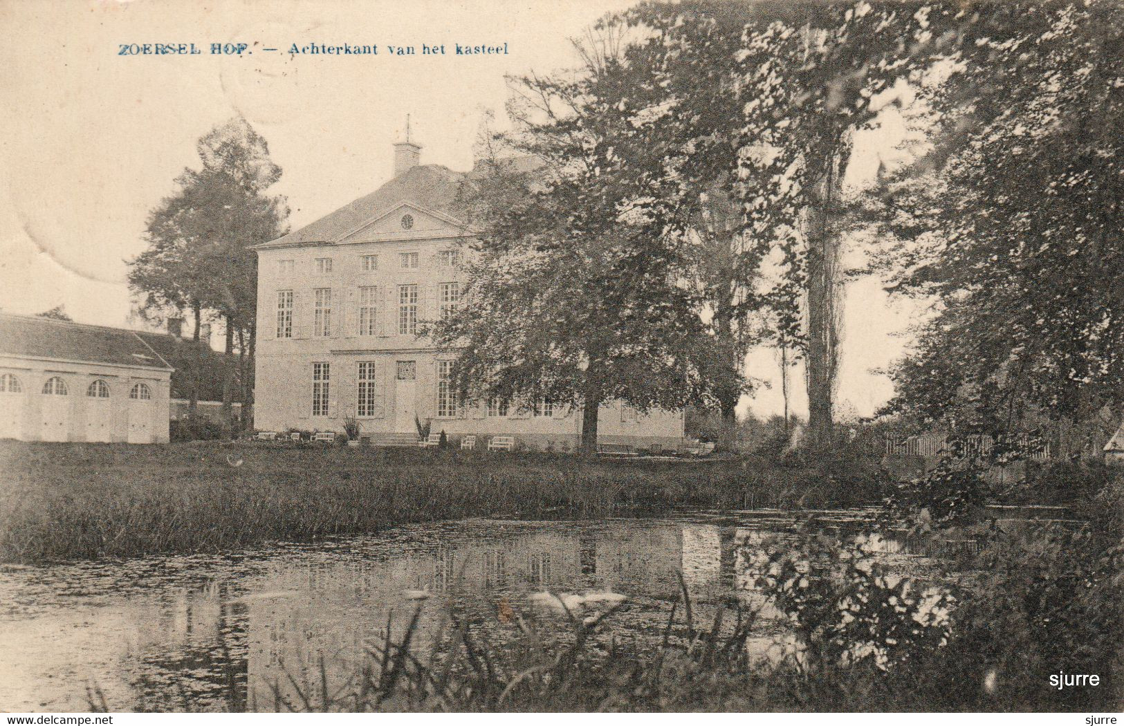 Zoersel - Zoersel Hof - Achterkant Van Het Kasteel - Château - Zoersel