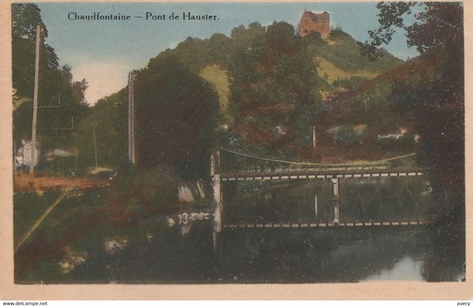 Belgium  Chaudfontaine - Pont De Hauster  Passed Censors - Chaudfontaine