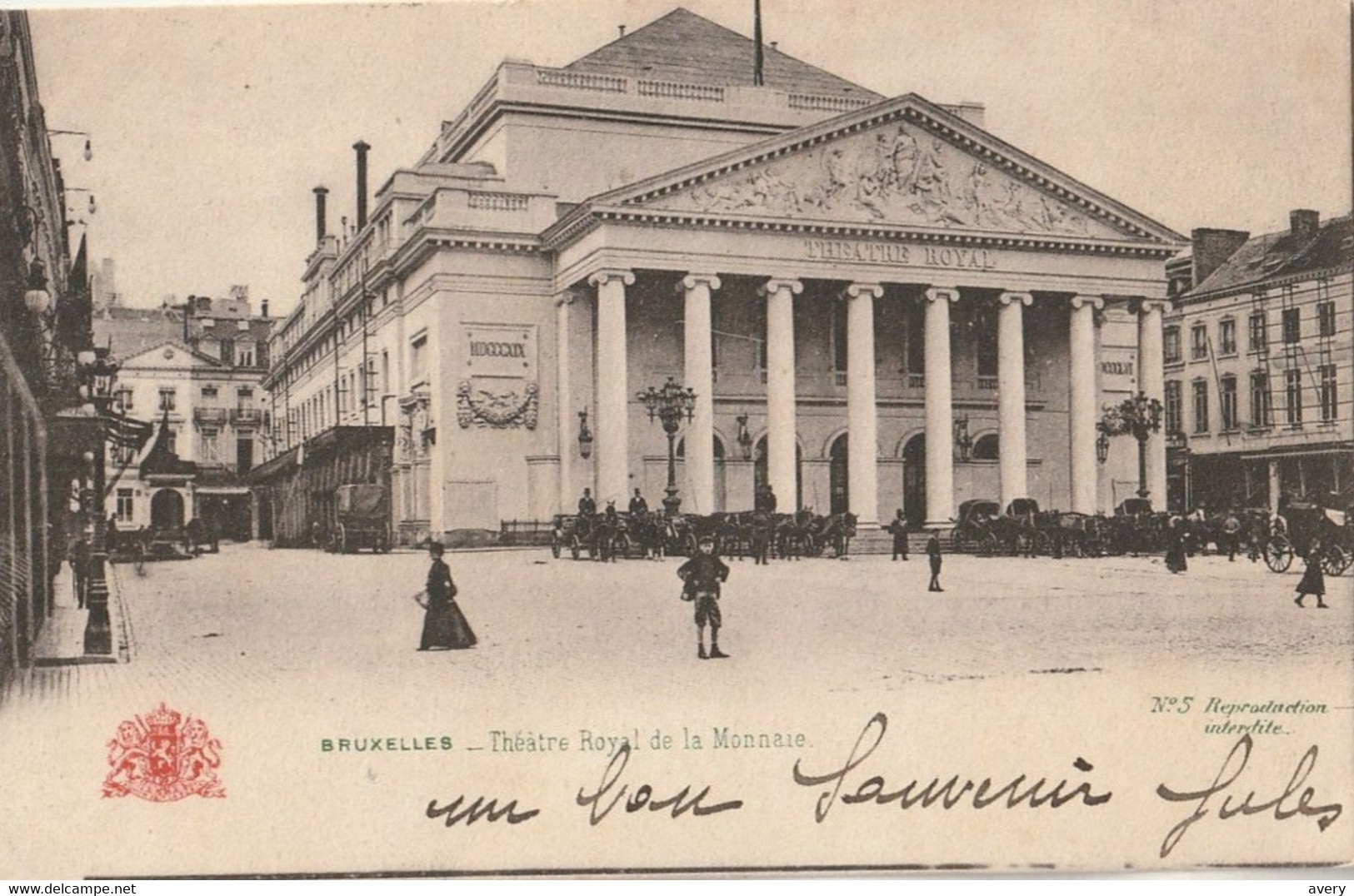 Belgium Belgium - Bruxelles - Theatre Royal De La Monnaie - Institutions Internationales