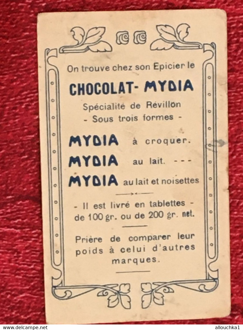 Le Drapeau National -☛Chocolat Révillon / Mydia-☛Chromo-Image Chromos-☛Usines à Lyon/1898/Roanne/1972 - Revillon