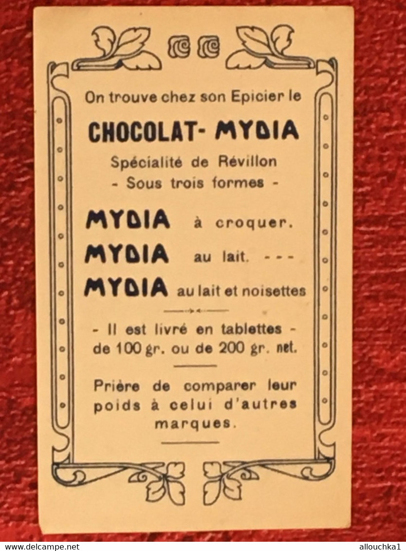 Pantomime Chez Romains-Théâtre A Travers-☛Chocolat Révillon /Mydia-☛Chromo-Image Chromos-☛Usines à Lyon/1898/Roanne/1972 - Revillon