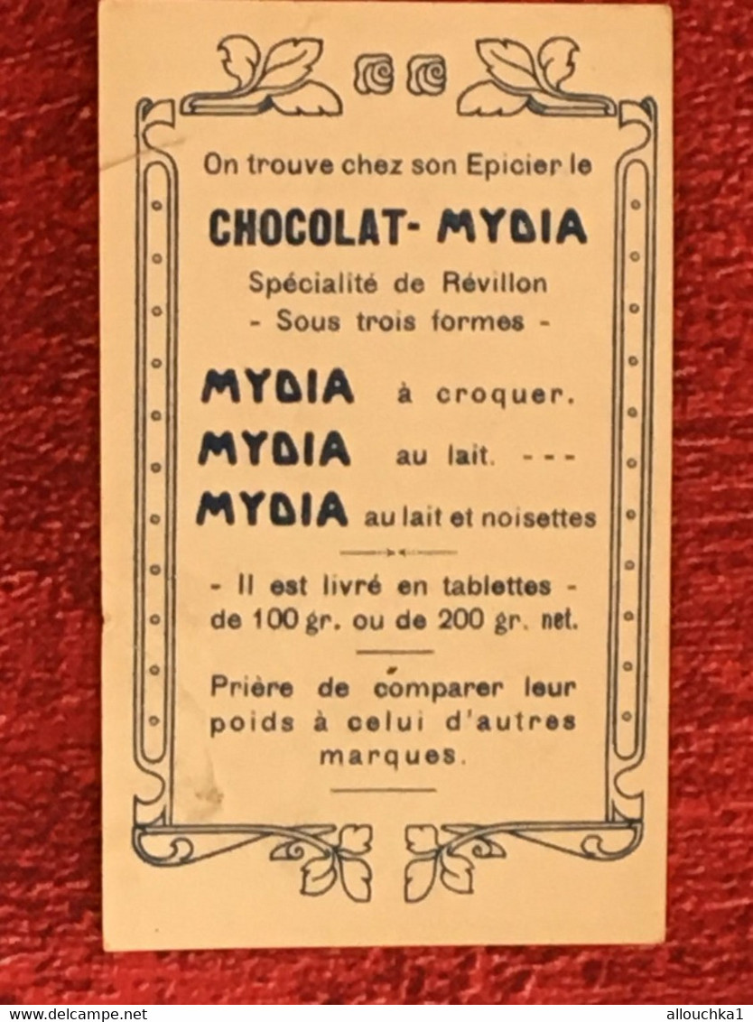 Théâtre Gde Marionnettes-Théâtre A Trav-☛Chocolat Révillon /Mydia-☛Chromo-Image Chromos-☛Usines à Lyon/1898/Roanne/1972 - Revillon