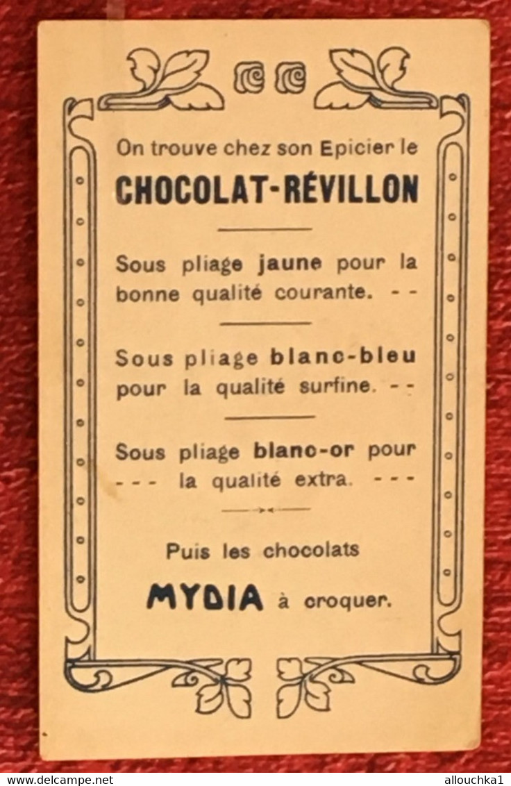 Le Theatre De Tabarin-☛Chocolat Révillon /Mydia-☛Chromo-Image Chromos-☛Usines à Lyon/1898/Roanne/1972 - Revillon