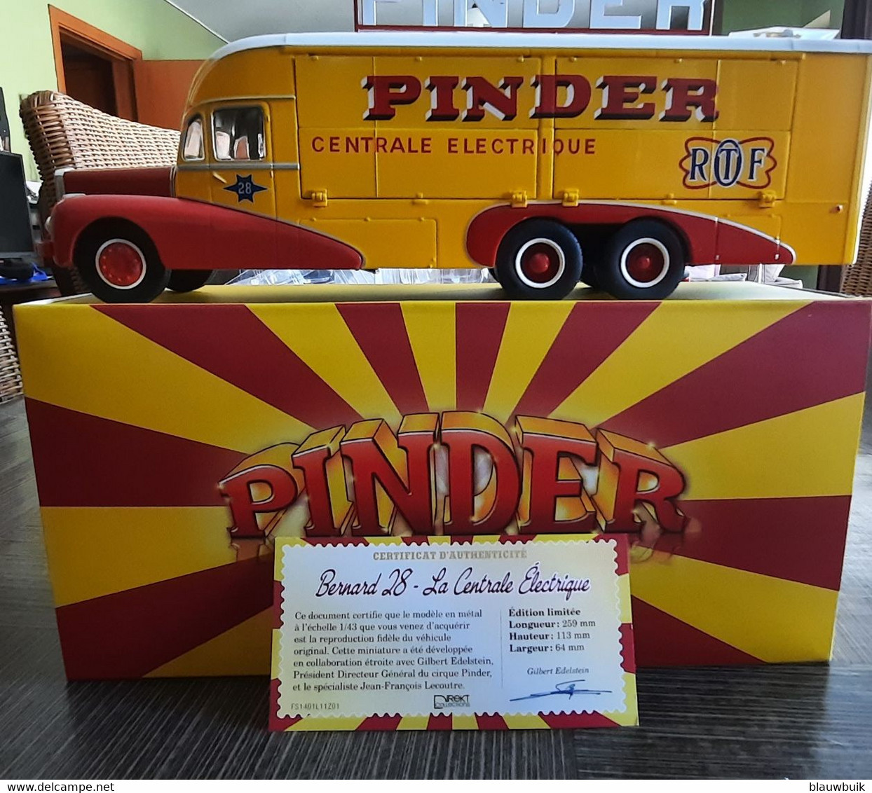 Bernard 28 "CIRCUS PINDER" DUBBELE COMPRESSOR POWER TRUCK! - Nutzfahrzeuge