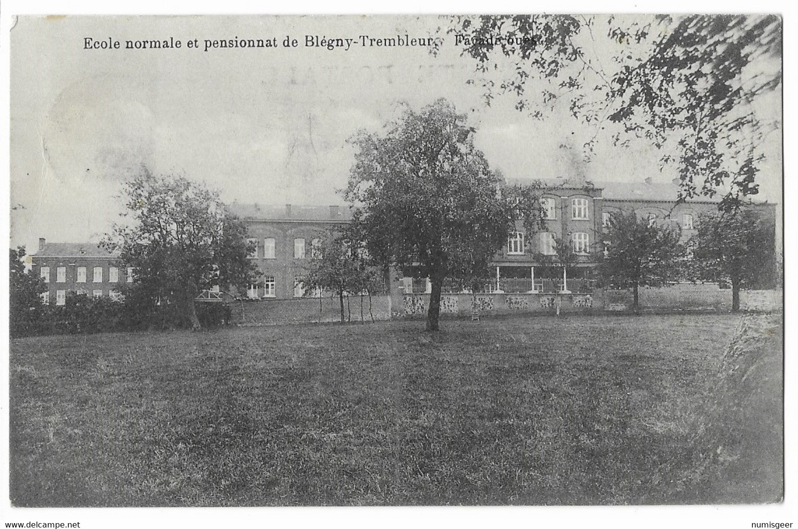 BLÉGNY-TREMBLEUR - Ecole Normale Et Pensionnat - Blégny