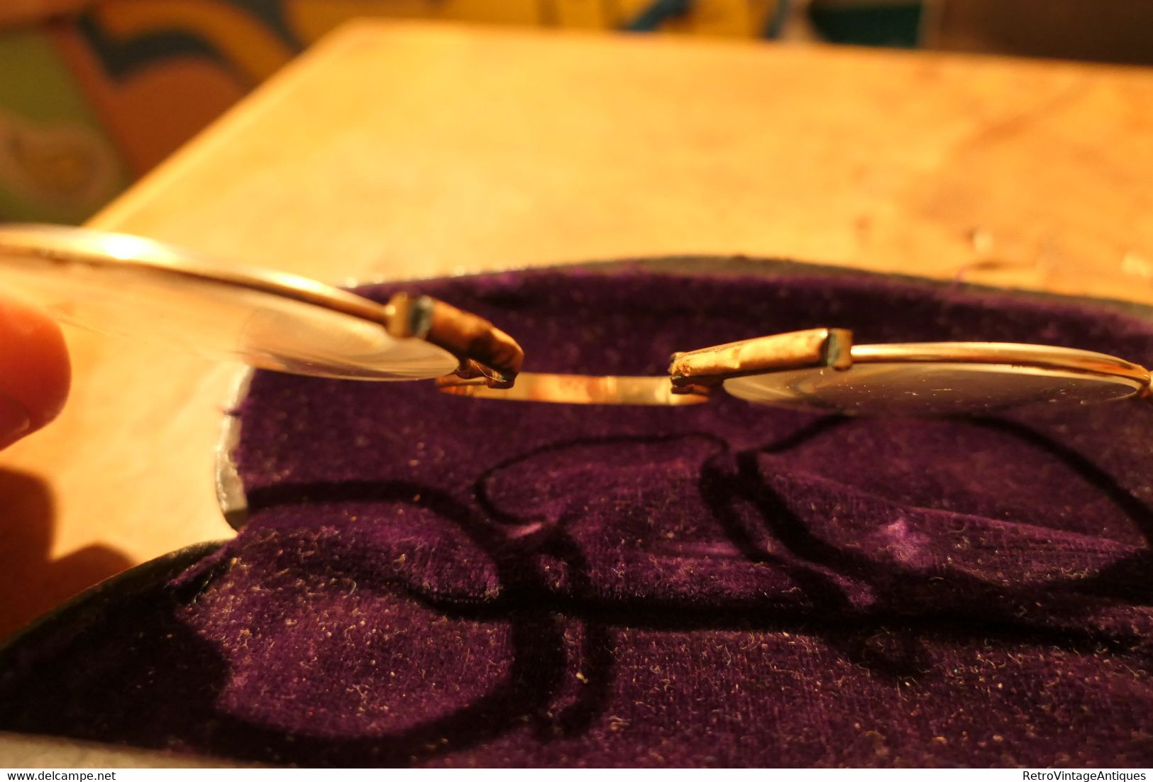 Vintage GOLD Glasses, Spectacles G. A. Paul OPTOMETRIST Republic BLDG. SUITE 1124 209 SO. STATE., ST. Chicago - USA