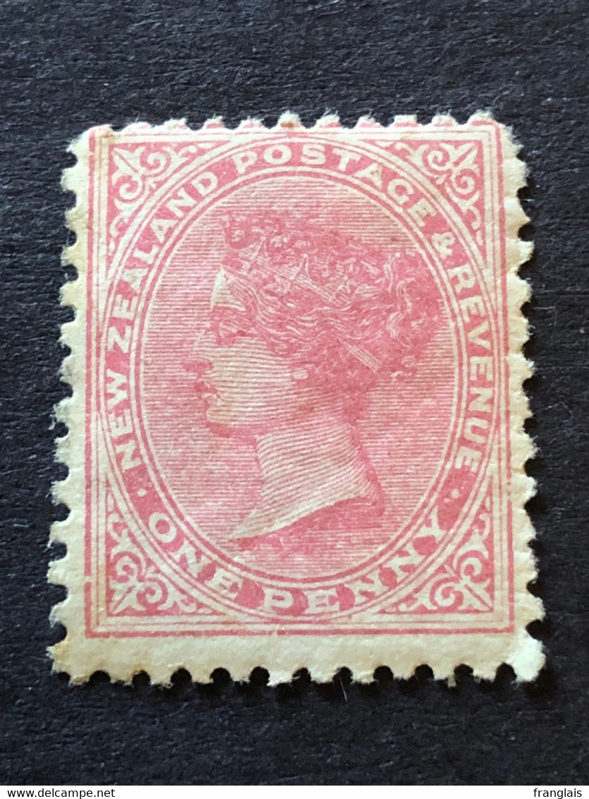 New Zealand. 1882/1900 1d Rosine, Mounted Mint - Unused Stamps