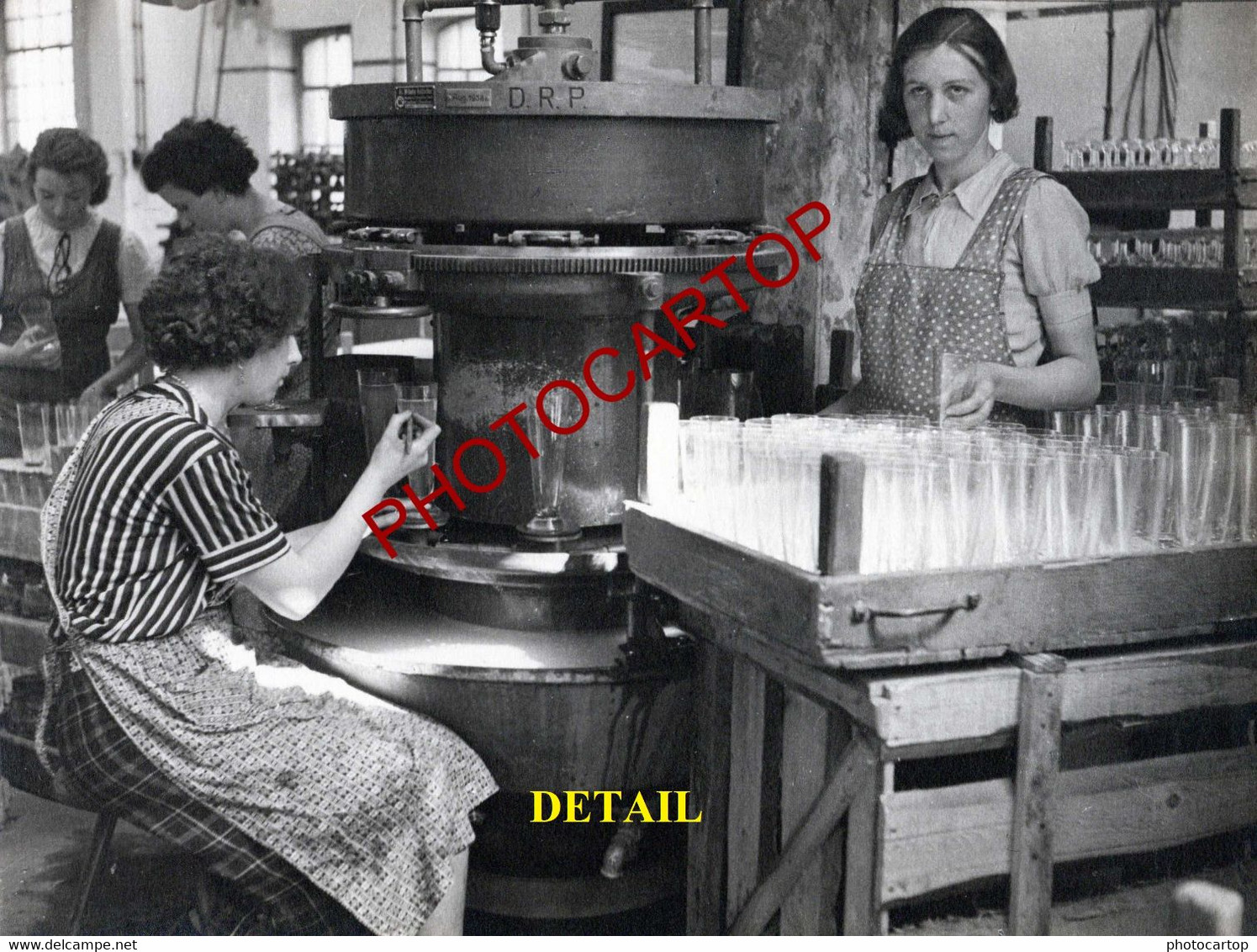OBERHAUSEN-Album-Glasfabrik FUNCKE&BECKER-38 geklebte FOTOS-1939-Werksaufnahmen-TECHNIK-Industrie-Verrerie-