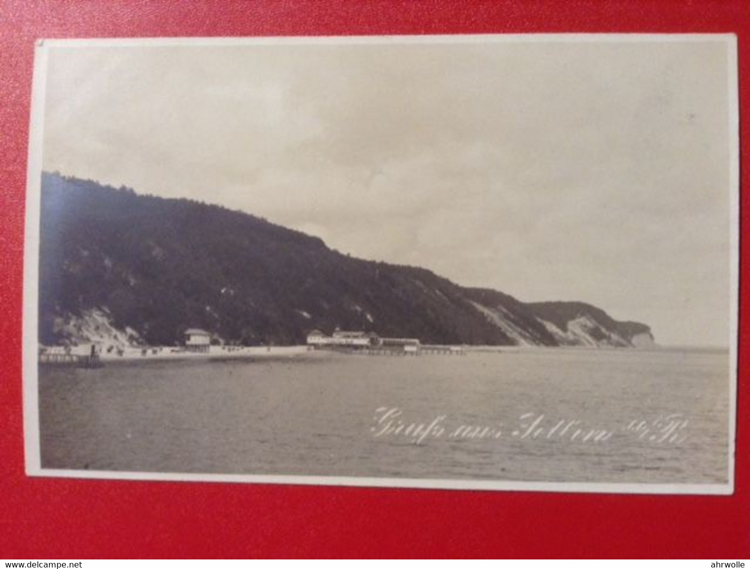 AK Sellin Auf Rügen Seeseite Steg Strand Ca. 1920 - Sellin