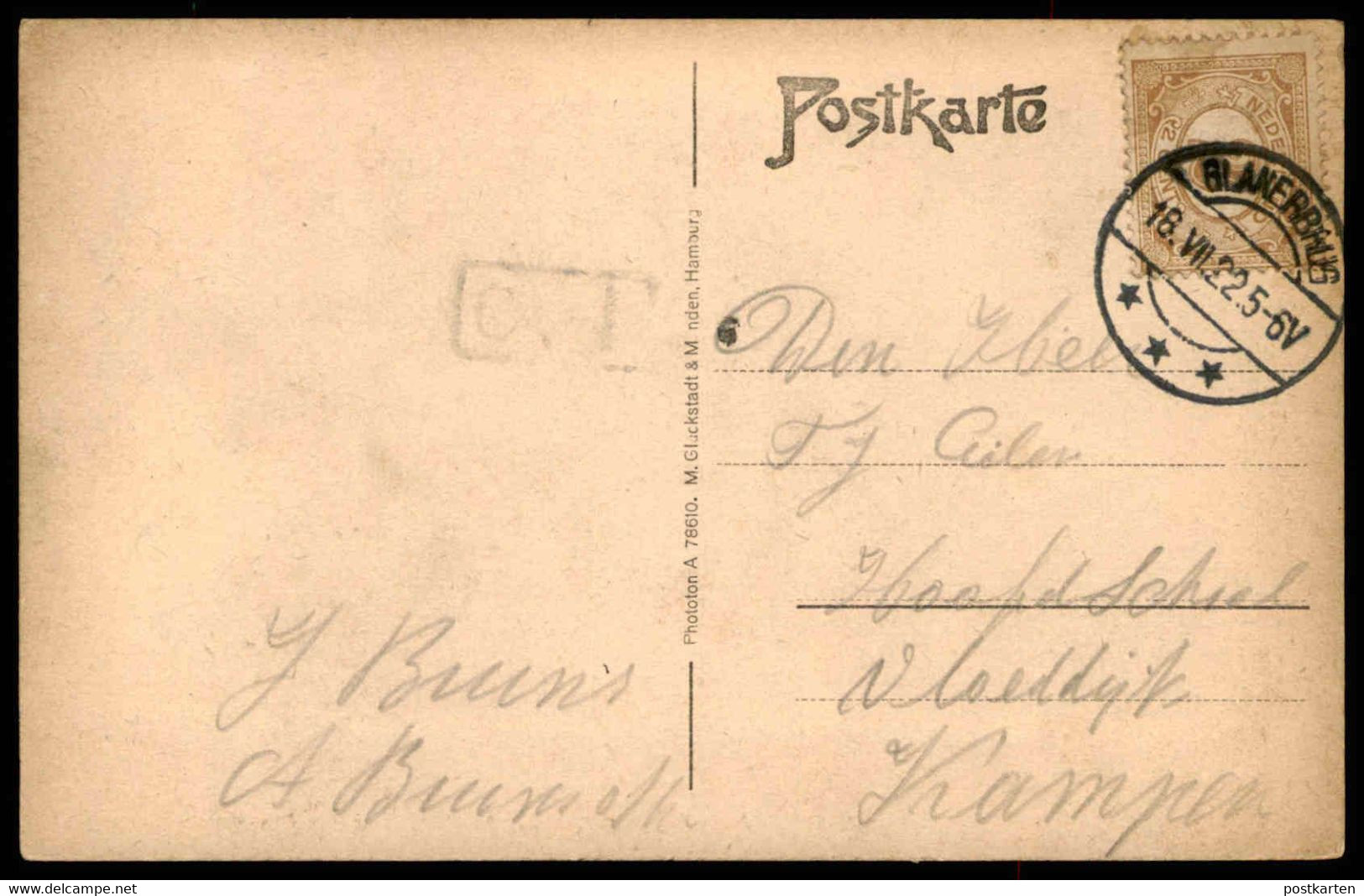 ALTE POSTKARTE OCHTRUP APOTHEKE UND KAPELLE Pharmacy Pharmacie Ansichtskarte AK Cpa Postcard - Ochtrup