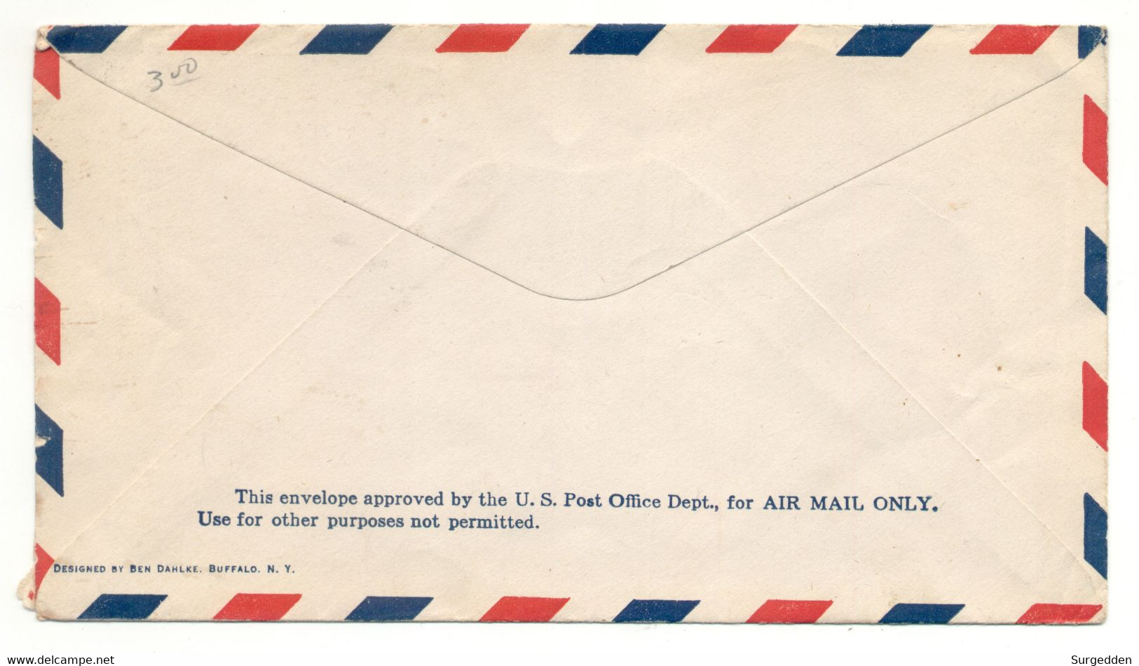 1930 Daytona Beach, Florida, Michel-Nr. 310  O - Nach Woodbury, CT, Air Mail, Luftpost - 1921-40