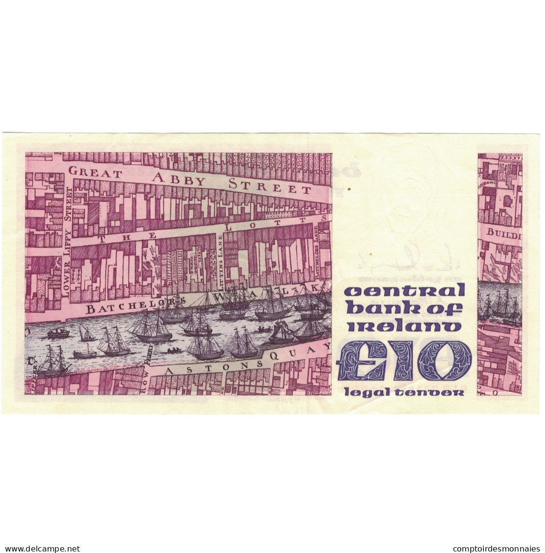 Billet, République D'Irlande, 10 Pounds, 1990, 1990-03-01, KM:72a, SUP+ - Irland