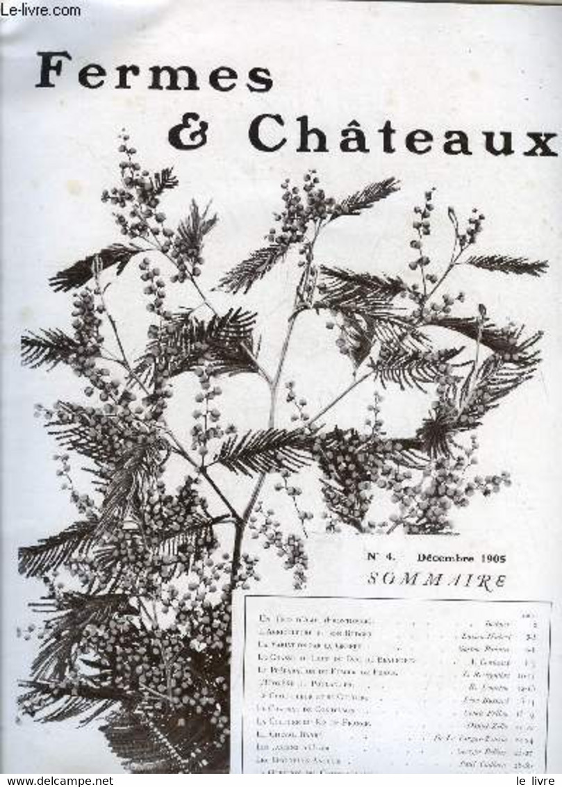 Fermes & Chateaux N° 4 - Un Trio D'amis Par Bodmer, L'agriculture Et Son Budget Par Lucien Hubert, La Variation Par La G - Motorrad