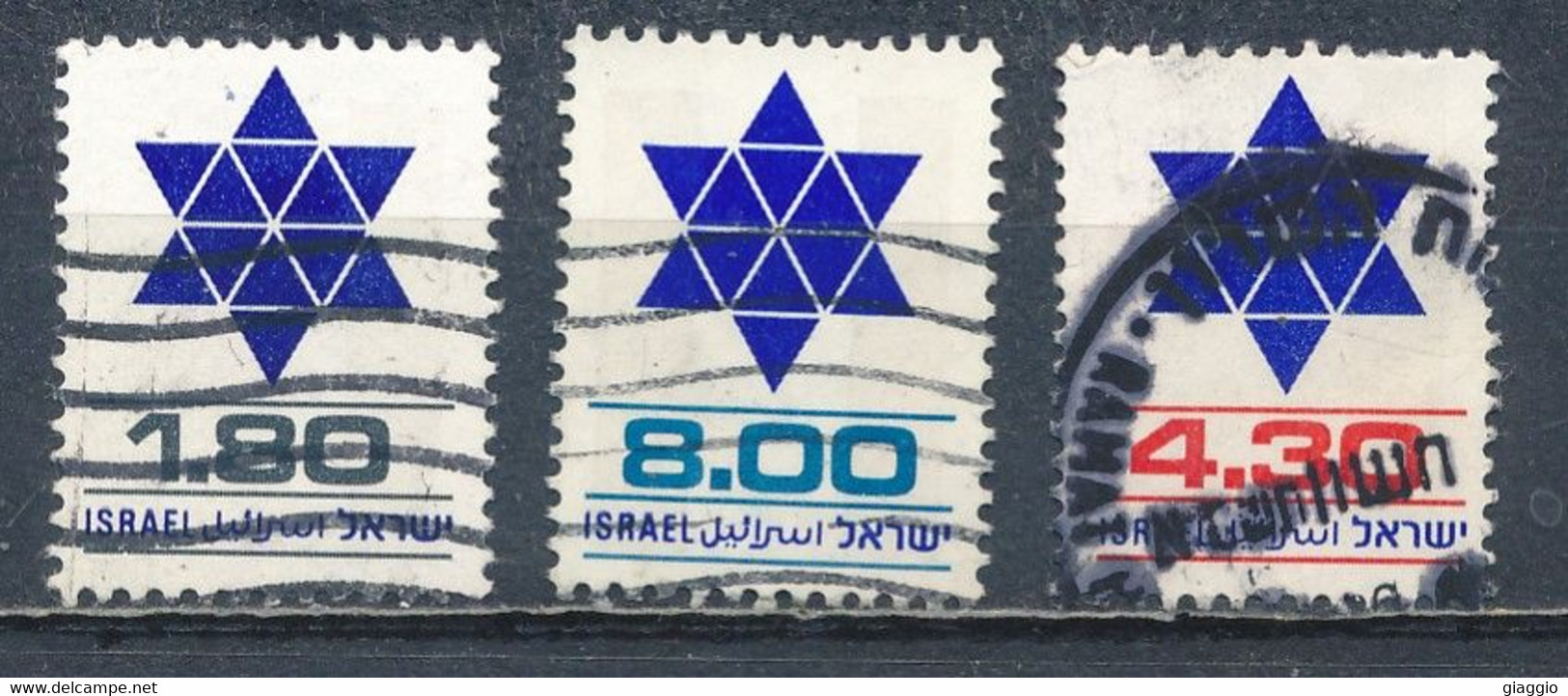 °°° ISRAEL - Y&T N°739/55 - 1979 °°° - Used Stamps (without Tabs)