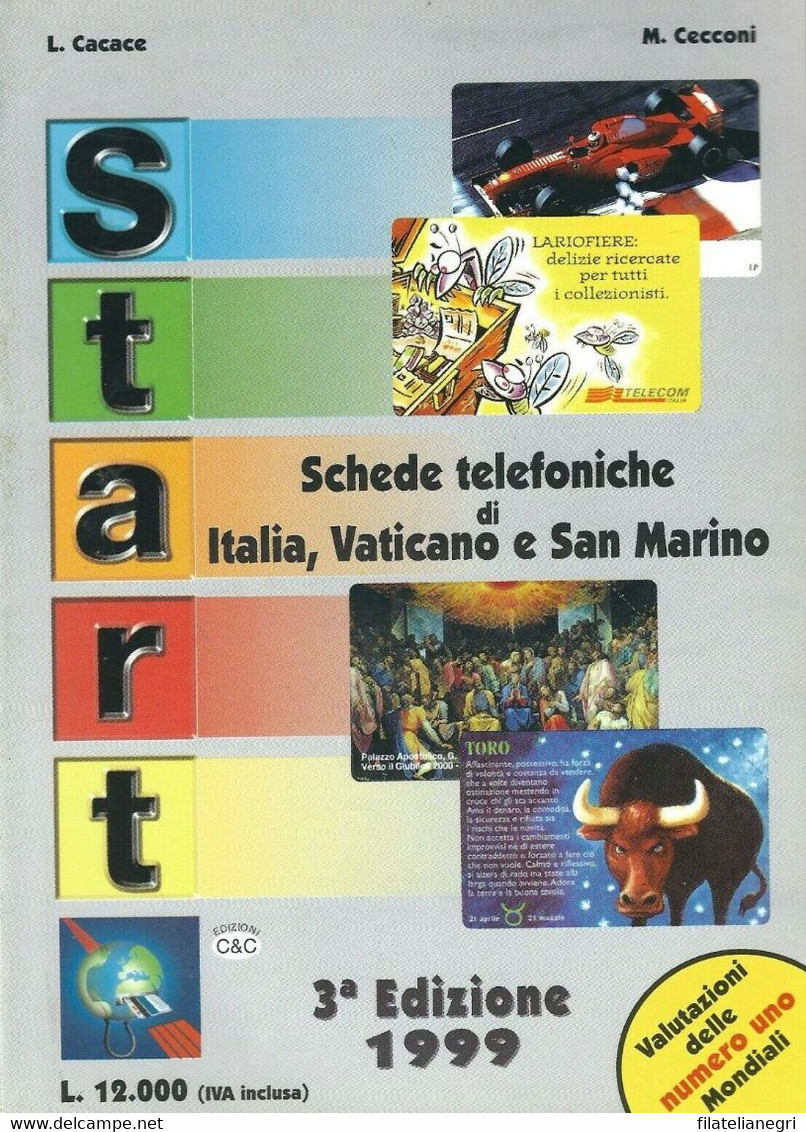 Catalogo Start Carte Telefoniche 1999 - Libros & Cds