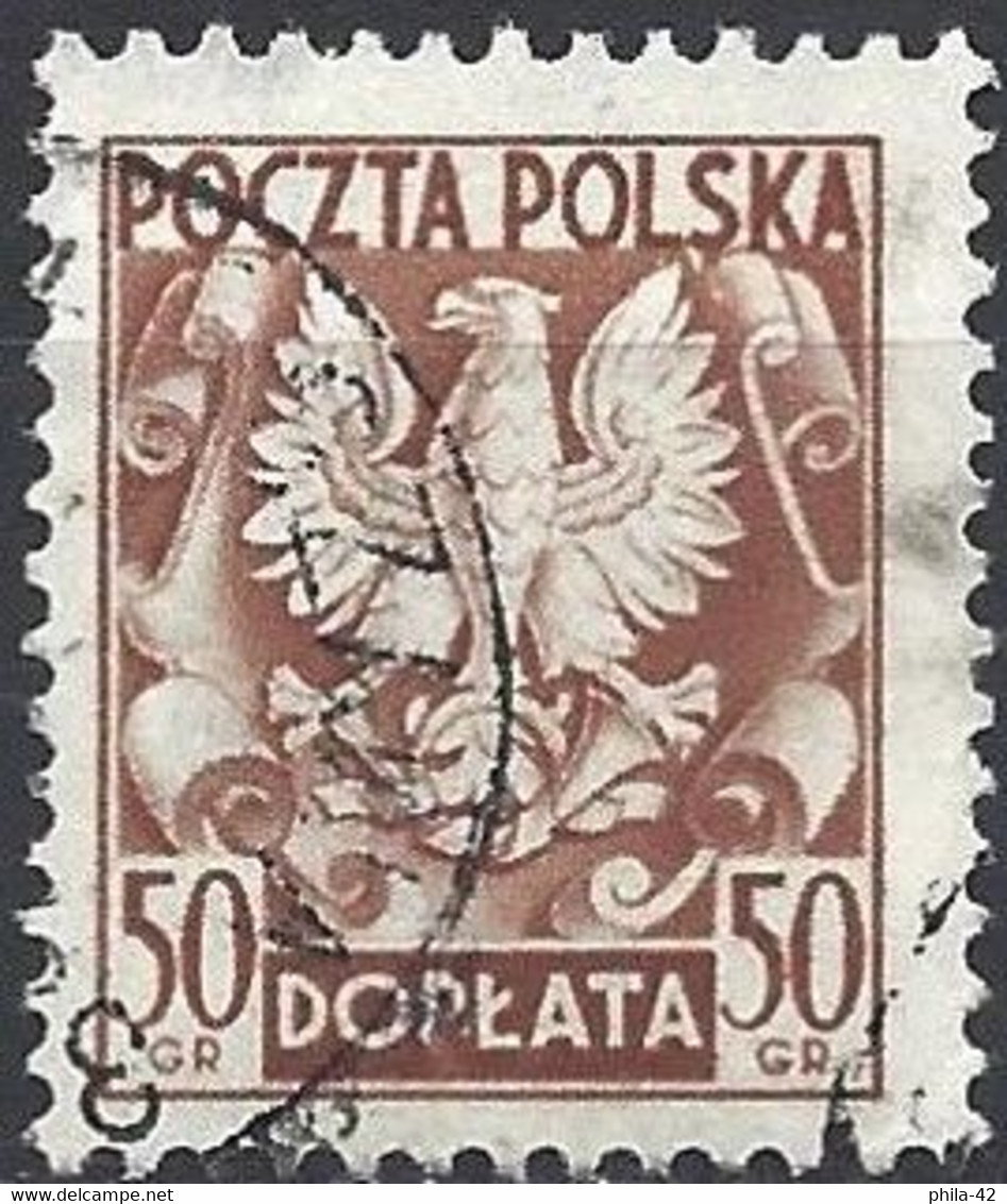 Poland 1953 - Postage Due ( Mi P160 - YT T141 ) Without Name Engraver - Taxe