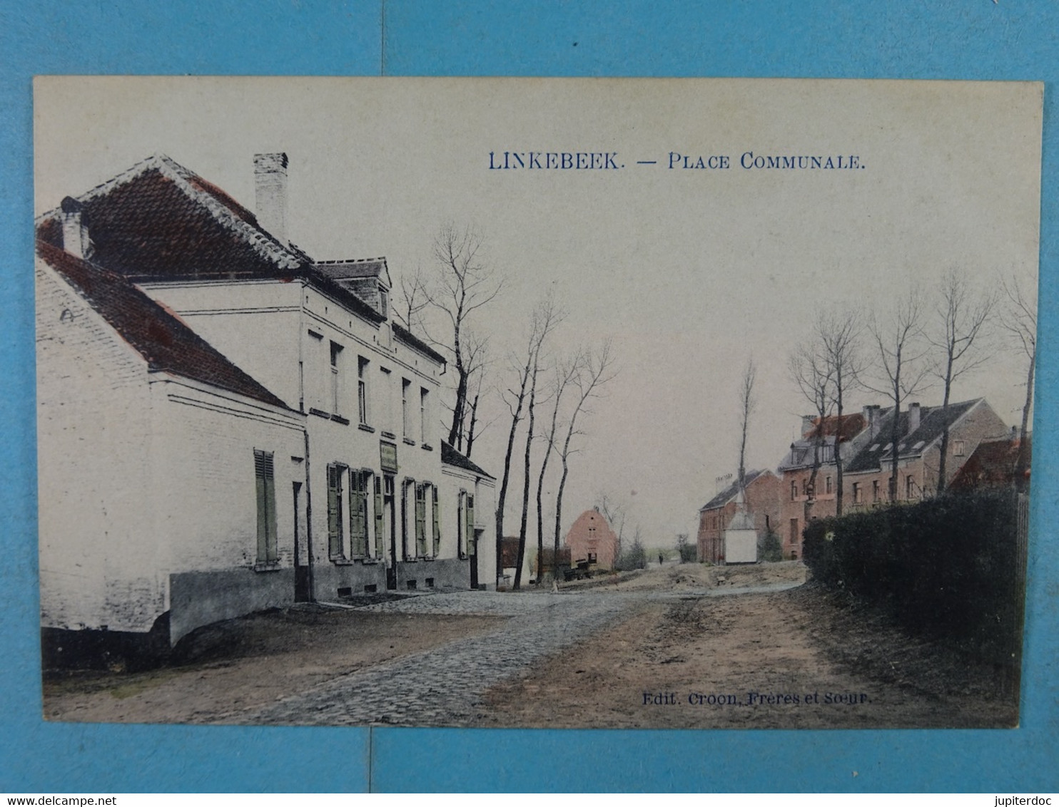 Linkebeek Place Communale (colorisée) - Linkebeek