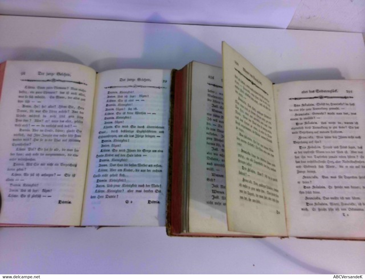 2 Bände (von2) Lustspiele Von Gotthold Ephraim Lessing. Gesamtausgabe. - Duitse Auteurs