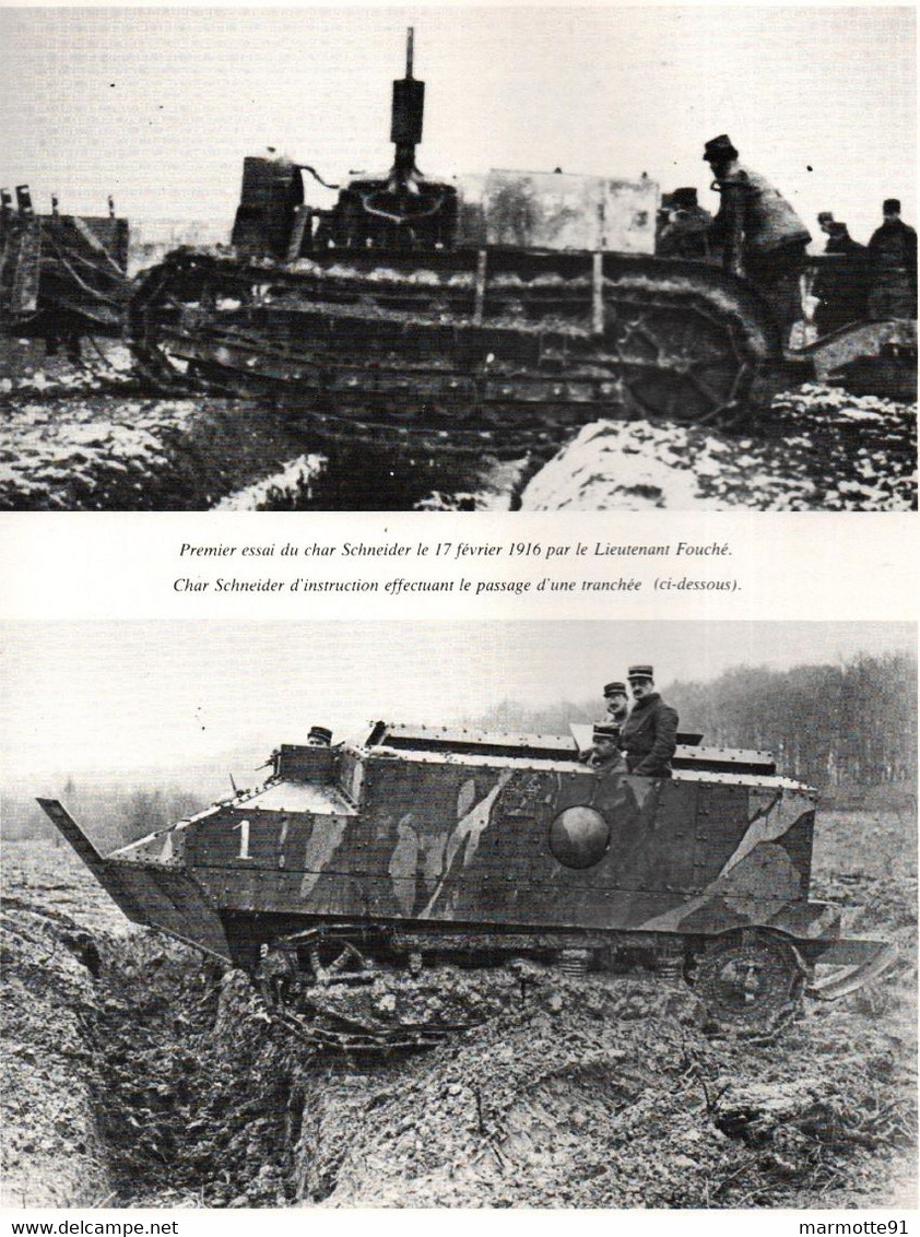 LE GENERAL ESTIENNE PERE DES CHARS TANK BLINDES ARTILLERIE SPECIALE D ASSAUT BCC - Voertuigen