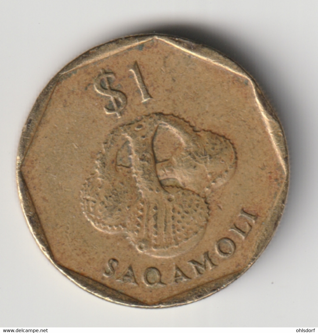 FIJI 1995: 1 Dollar, KM 73 - Fiji