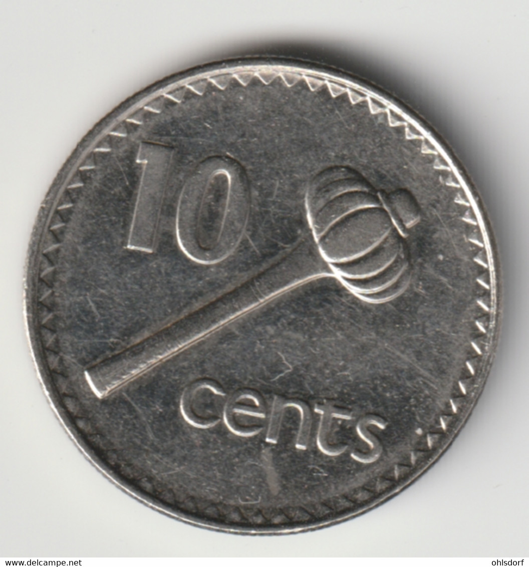 FIJI 1997: 10 Cents, KM 52a - Fidji