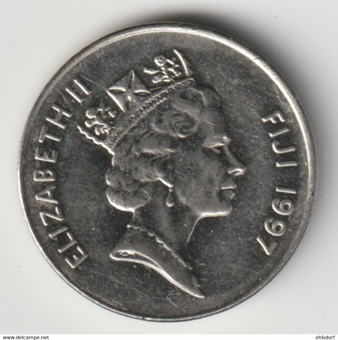 FIJI 1997: 10 Cents, KM 52a - Fidji