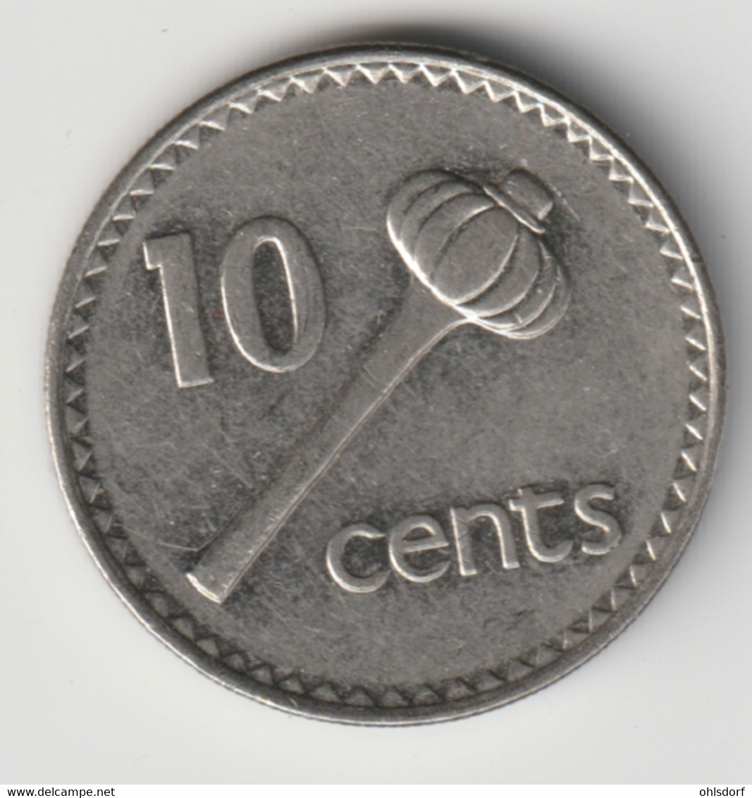 FIJI 1997: 10 Cents, KM 52a - Fiji
