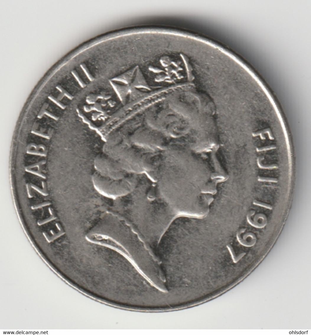 FIJI 1997: 10 Cents, KM 52a - Fidschi