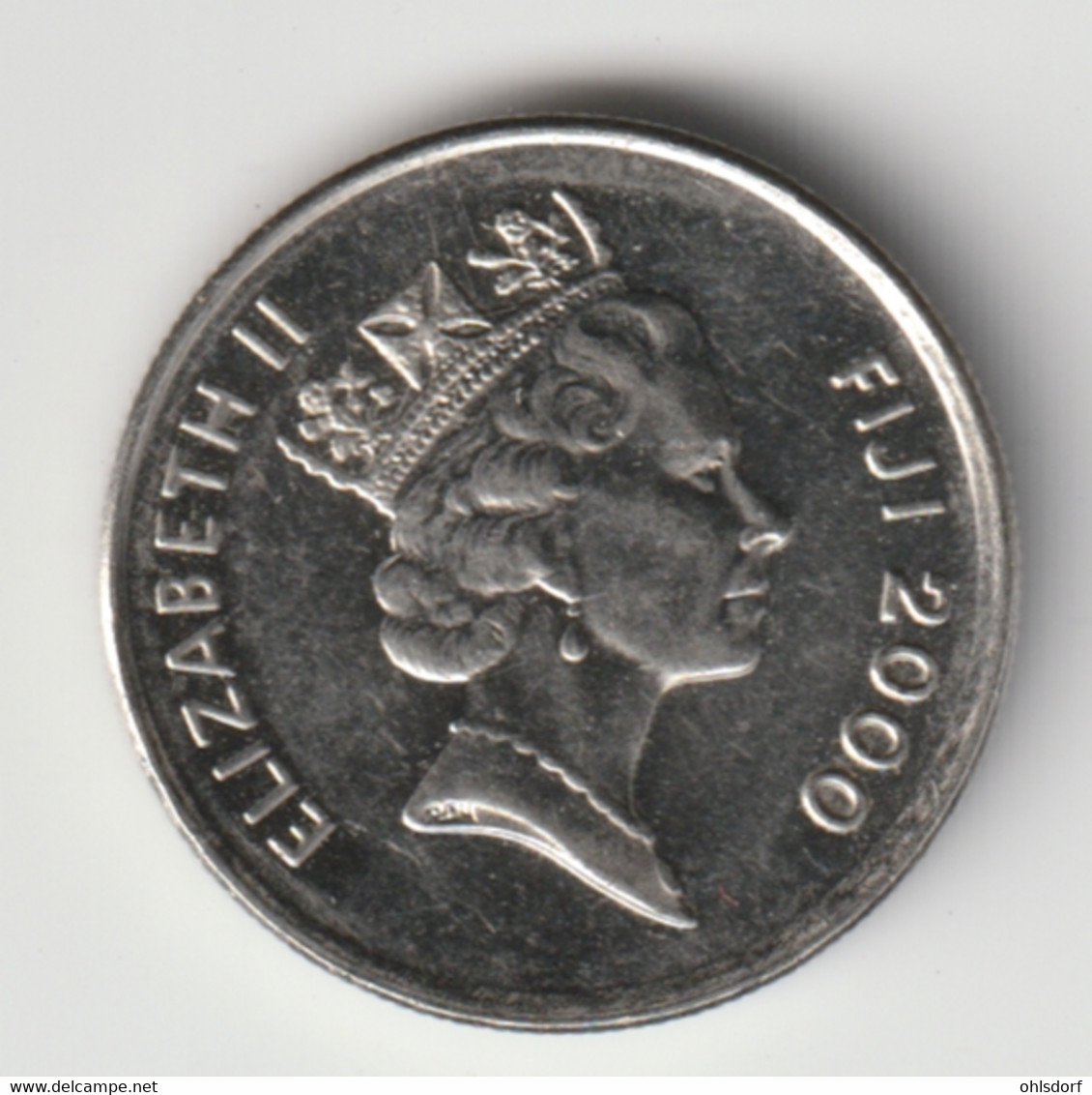 FIJI 2000: 5 Cents, KM 51a - Fiji