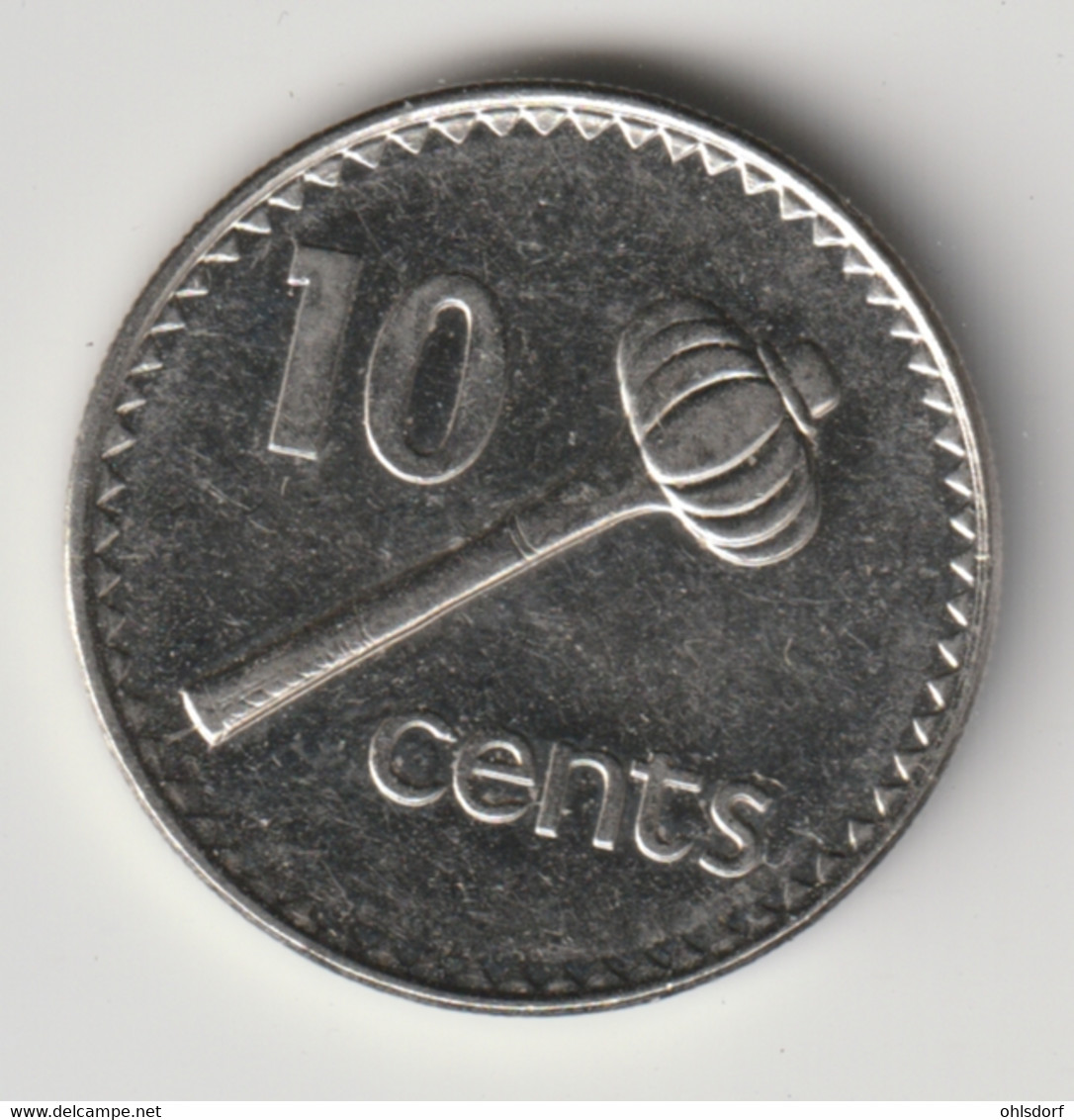 FIJI 2000: 10 Cents, KM 52a - Fiji