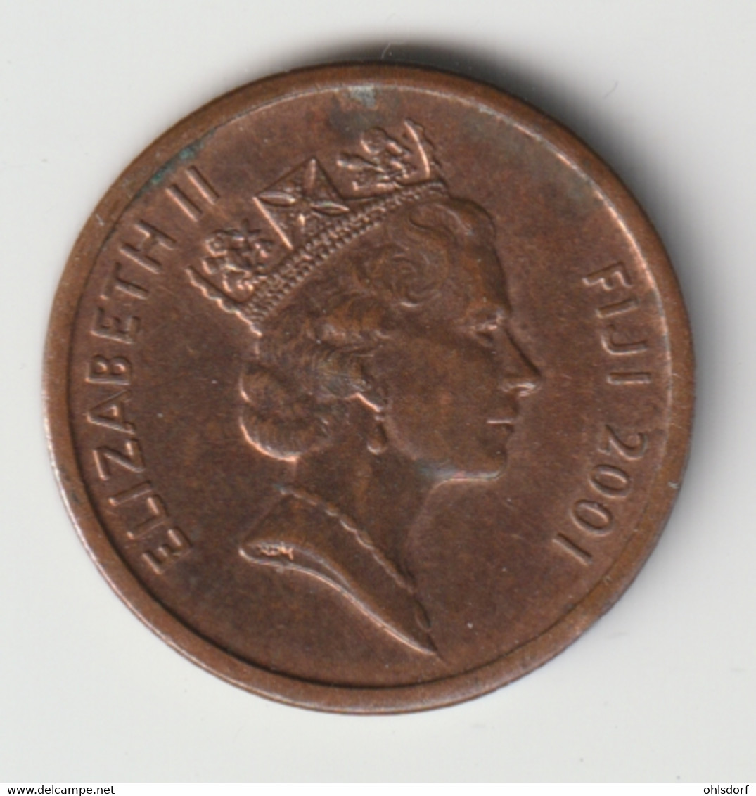 FIJI 2001: 1 Cent, KM 49a - Fidschi