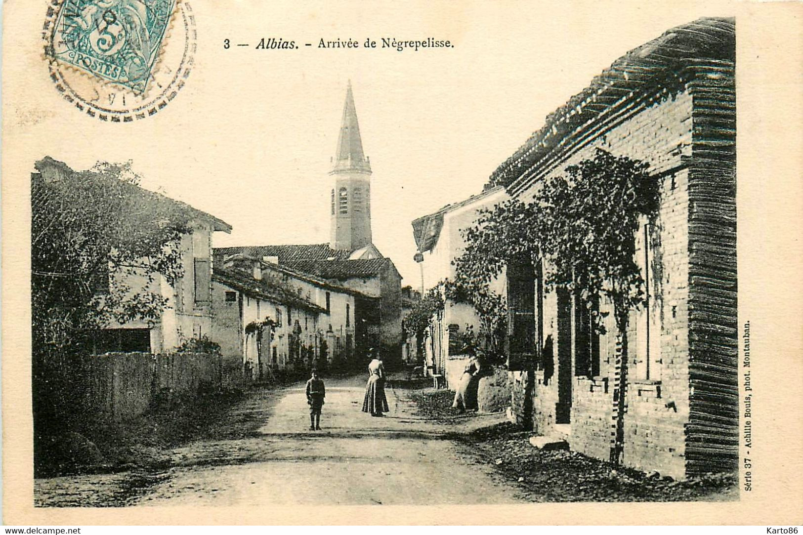 Albias * Avenue De Négreplisse * Villageois - Albias