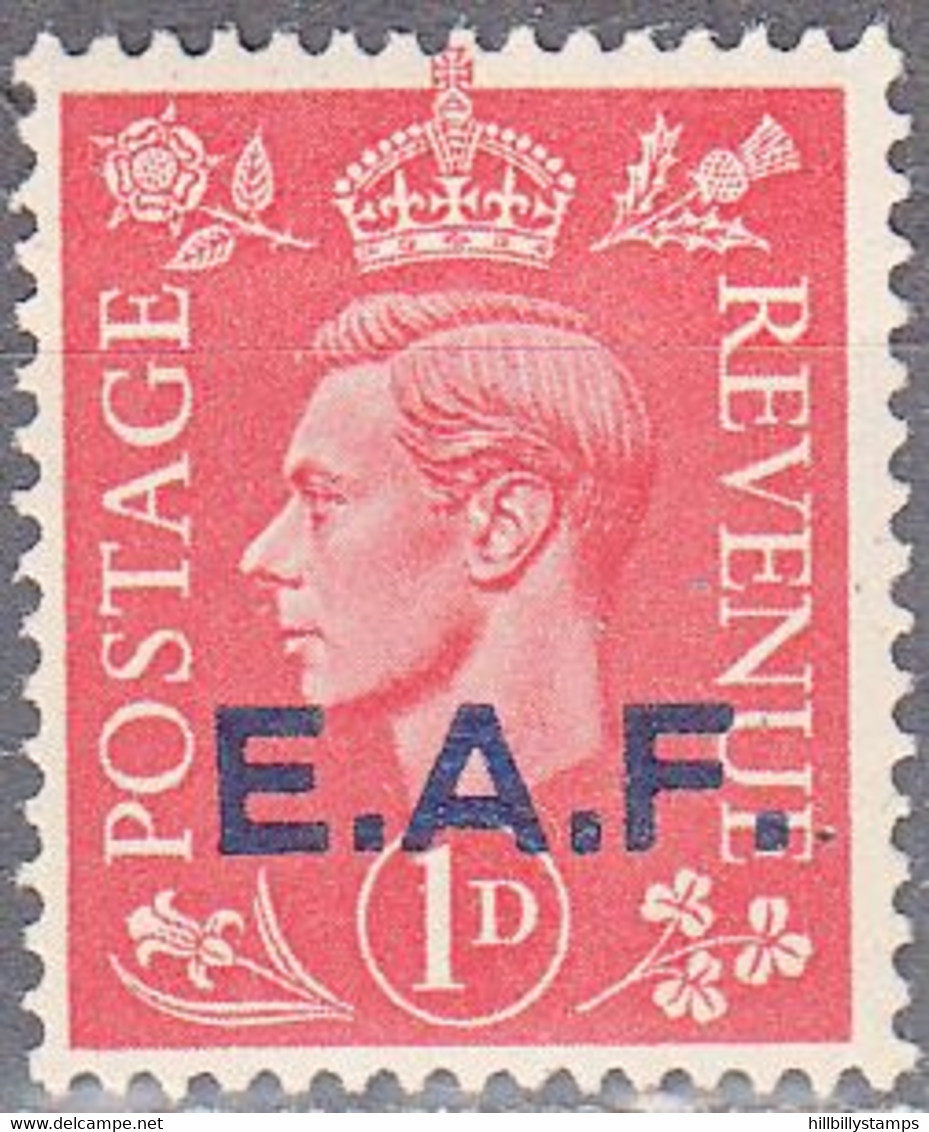 GREAT BRITAIN --EAST AFRICA FORCES   SCOTT NO 1  MINT HINGED  YEAR  1943 - Service