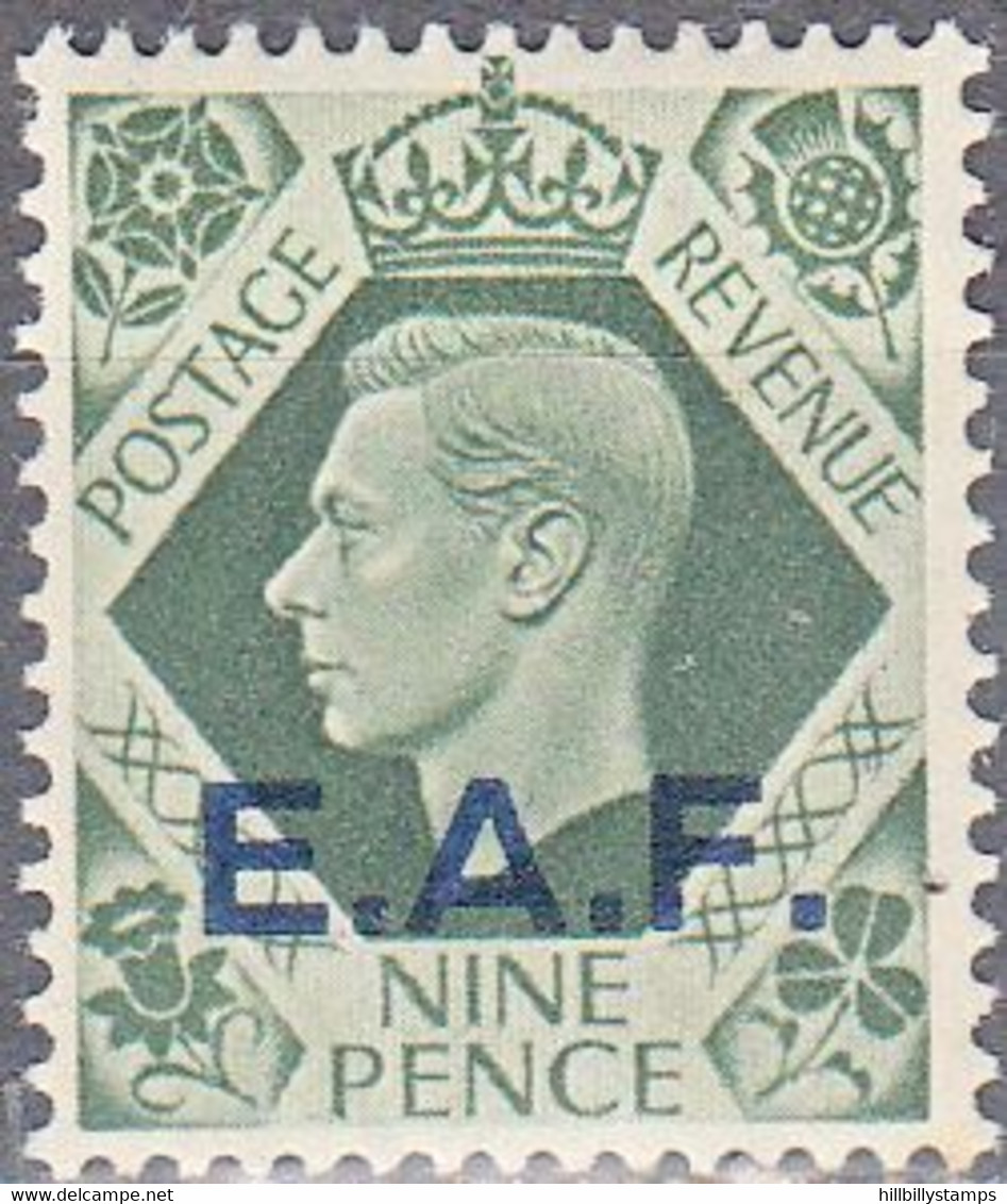 GREAT BRITAIN --EAST AFRICA FORCES   SCOTT NO 7  MINT HINGED  YEAR  1943 - Service