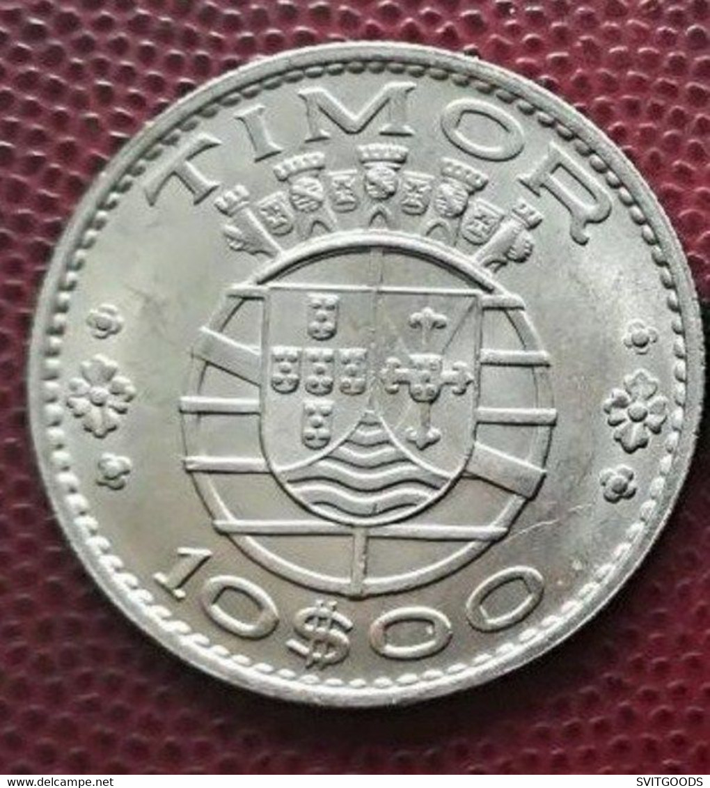 Portuguese Timor 10 Escudos 1970 UNC - Timor