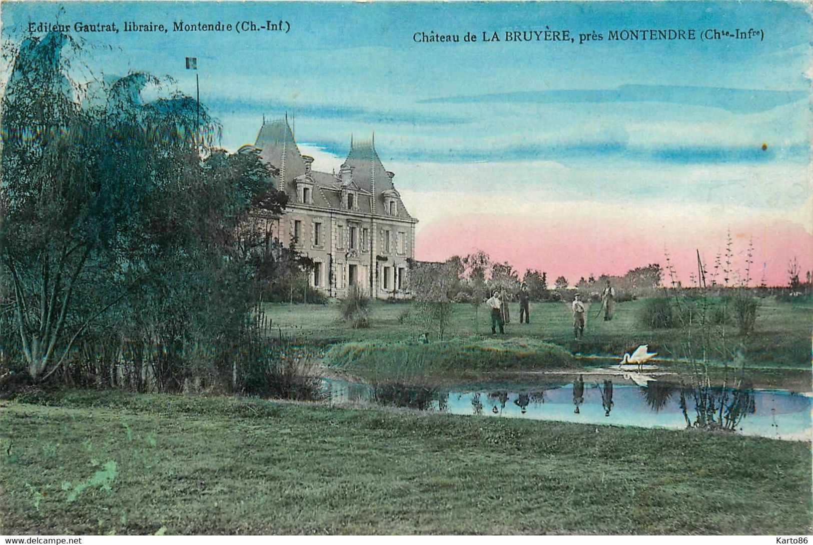 Soumeras * Le Château De La Bruyère , Près Montendre * Le Parc - Montendre