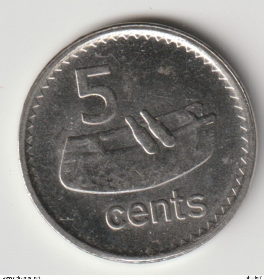 FIJI 2009: 5 Cents, KM 119 - Figi