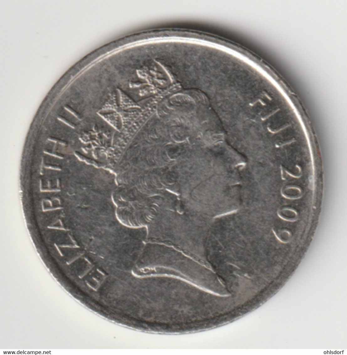 FIJI 2009: 5 Cents, KM 119 - Fiji