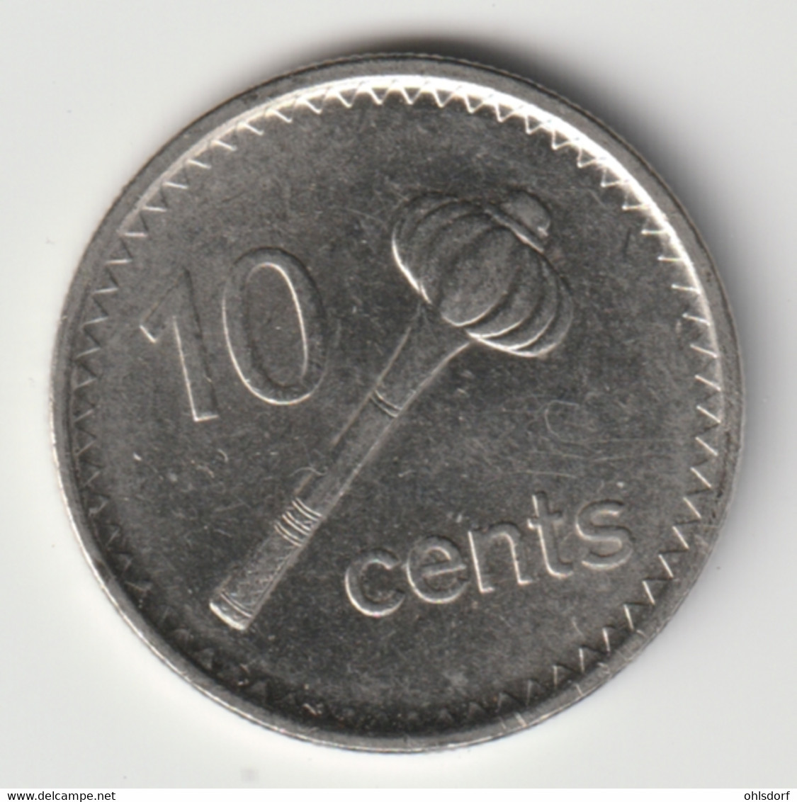 FIJI 2009: 10 Cents, KM 120 - Fidji