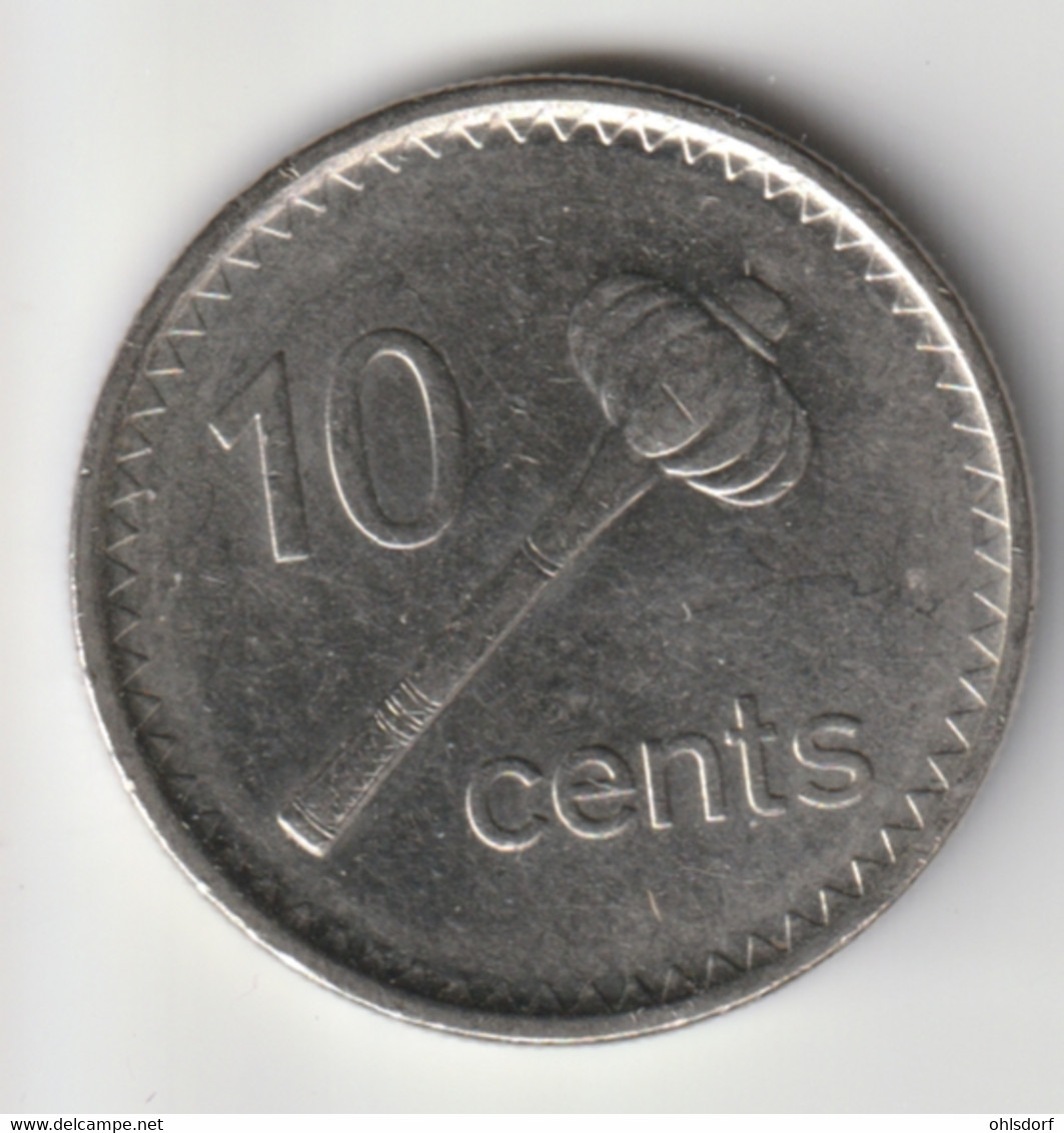 FIJI 2009: 10 Cents, KM 120 - Fidji