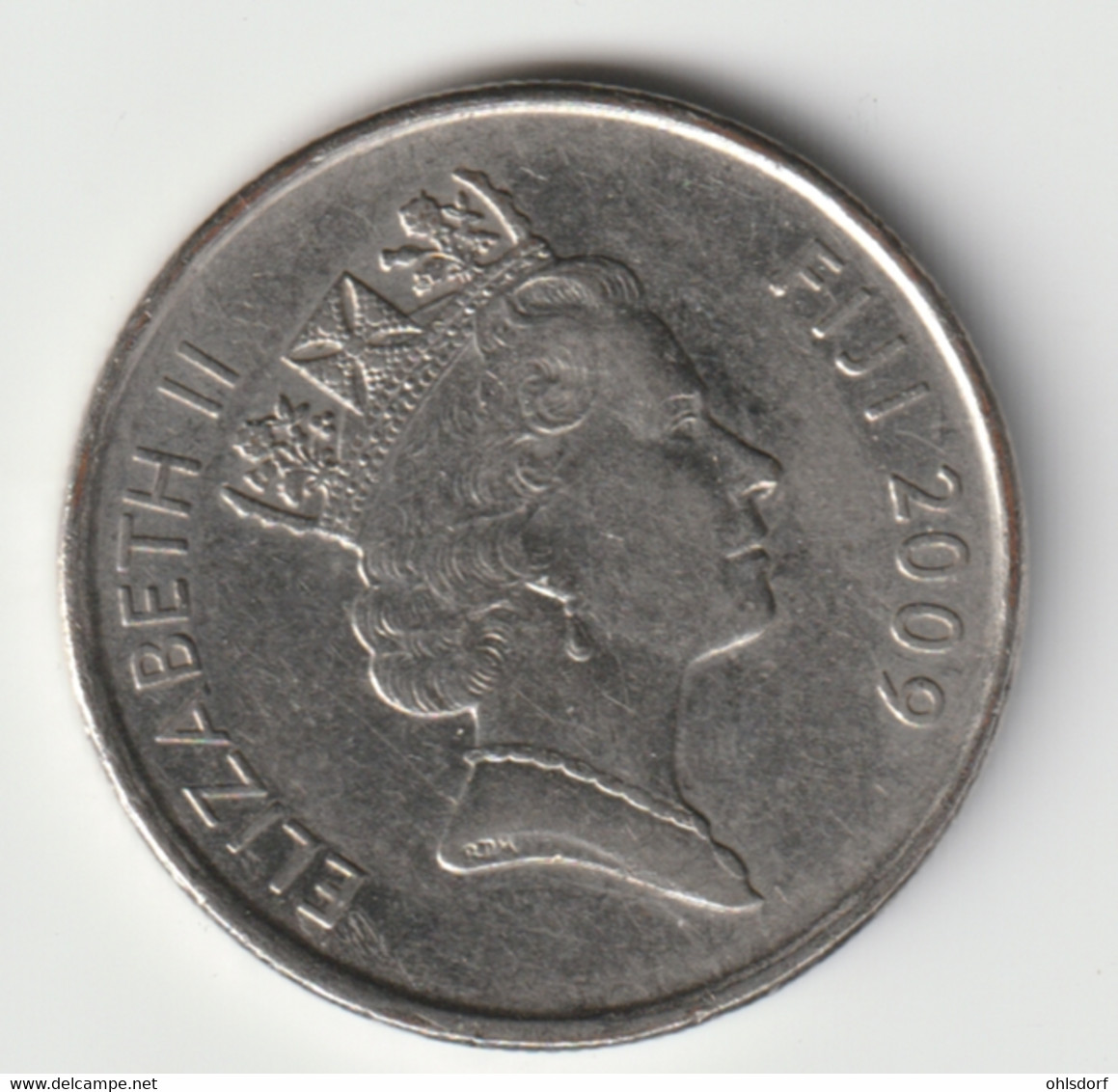 FIJI 2009: 20 Cents, KM 121 - Fiji