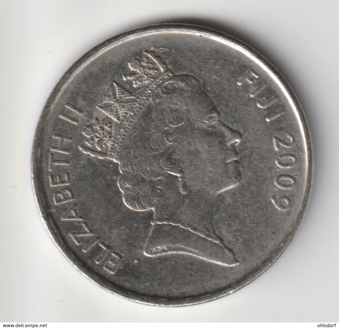 FIJI 2009: 20 Cents, KM 121 - Fiji